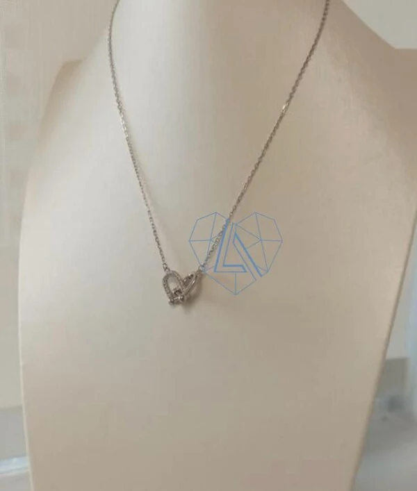 Colar Inspiração zircônia Prata 925 Ródio