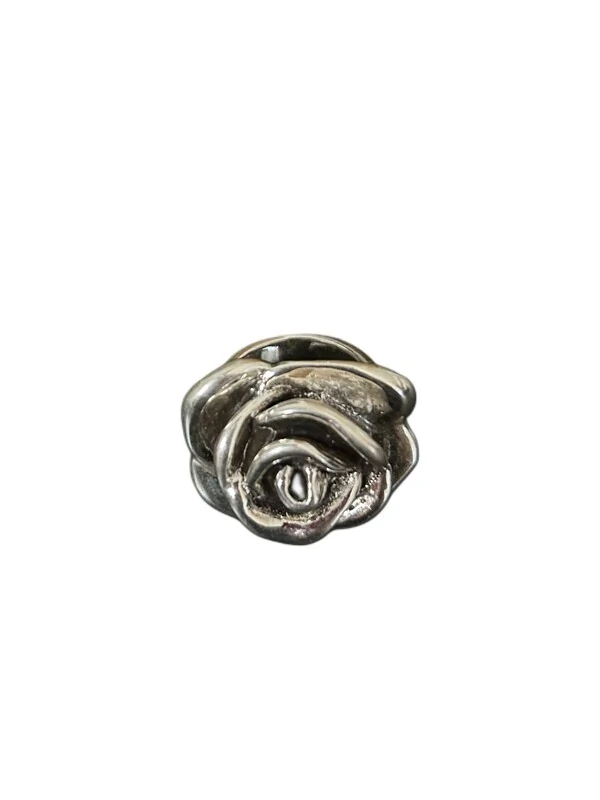 Anel Flor Eletro forma Prata 925 Bali