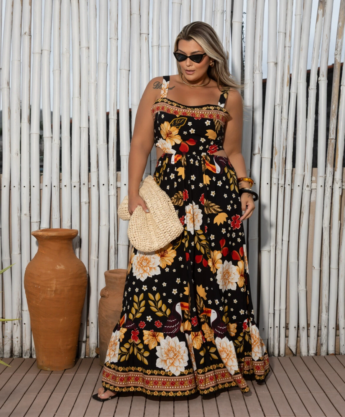 FotoVESTIDO FLORAL FARM TROPICAL