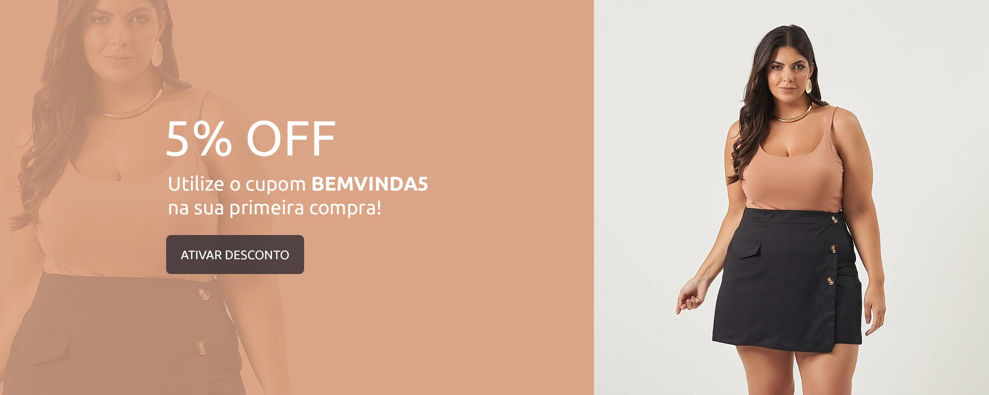 Bem vinda 5%