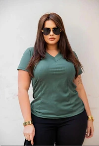 BLUSA GOLA V RIBANA
