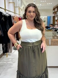 CONJUNTO SAIA LONGA E BLUSA NOMAD UPPER