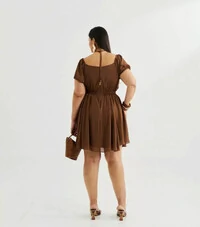 VESTIDO CURTO QUEBELA