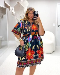 VESTIDO GOLA V LIBERTY