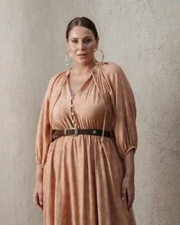VESTIDO LONGO CARMEN QUEBELA