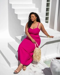 VESTIDO LONGO ALFAIATARIA ROSA MILLIOSSI