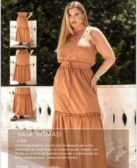 CONJUNTO SAIA LONGA E BLUSA NOMAD UPPER