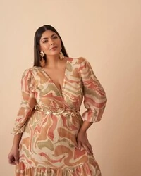 VESTIDO LONGO 3 MARIAS QUEBELA