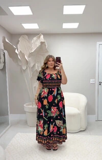 VESTIDO FLORAL FARM GZ