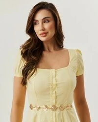VESTIDO CURTO QUEBELA