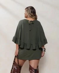VESTIDO CAPA AIR FLOW MARIA FRANCIA