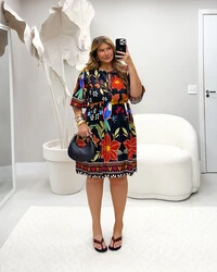 VESTIDO GOLA V LIBERTY