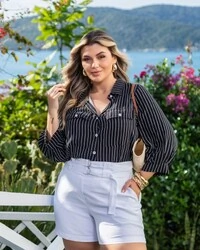 CAMISA LISTRAS ITALIA MARIA FRANCIA