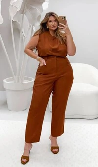 CONJUNTO VIENNE BLUSA E CALÇA UPPER
