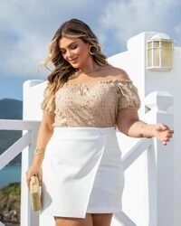 BLUSA CIGANINHA LASIE MARIA FRANCIA