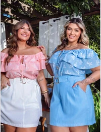 BLUSA CIGANINHA MARIA FRANCIA