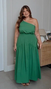 VESTIDO MIDI QUEBELA