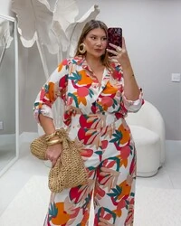 CONJUNTO VISCOSE ROSA MILLIOSSI