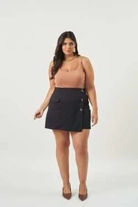 SAIA SHORTS ESSENCIAL COM ELASTANO UPPER