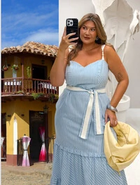 VESTIDO MOA BELLAH CURVES