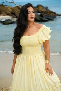 VESTIDO PÉTALAS DOCEVIDA