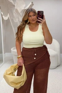 CALÇA TRICOT PLANET CHARM