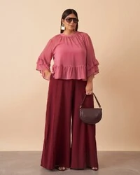 BLUSA COM MANGA QUEBELA