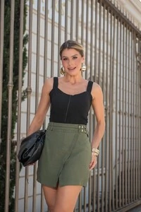 CROPPED COM ZIPER ROSA MILLIOSSI