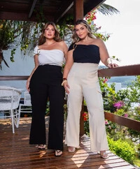CALÇA CARGO COM ELASTANO MARIA FRANCIA