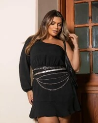VESTIDO NULA CURTO AIR FLOW MARIA FRANCIA