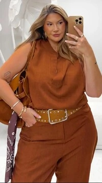 CONJUNTO VIENNE BLUSA E CALÇA UPPER
