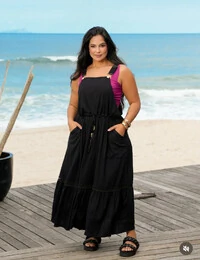 VESTIDO JARDINEIRA DOCEVIDA