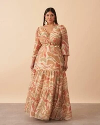 VESTIDO LONGO 3 MARIAS QUEBELA