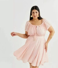 VESTIDO CURTO QUEBELA
