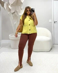 CALÇA LEGGING PEZINHO SUPLEX PLANET CHARM