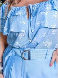 SAIA SHORTS CINTO FIVELA MARIA FRANCIA