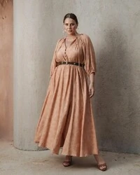 VESTIDO LONGO CARMEN QUEBELA