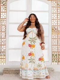 SAIA E TOP FLORAL FARM TROPICAL