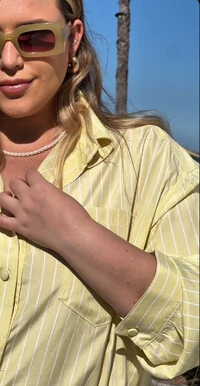 CAMISA LISTRADA CHICLE CURVES