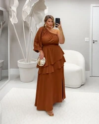 VESTIDO NULA LONGO MANGA MARIA FRANCIA