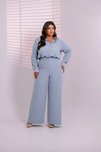 CONJUNTO CALÇA E CAMISA MERIDIEN UPPER