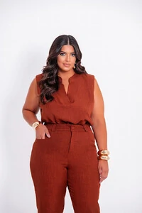 CONJUNTO VIENNE BLUSA E CALÇA UPPER