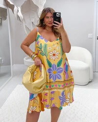 VESTIDO ALÇA DECOTE M LIBERTY