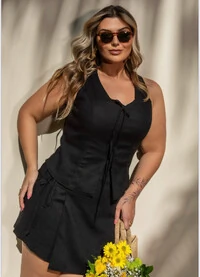 CONJUNTO DE LINHO MARIA FRANCIA