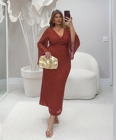 Foto VESTIDO TRICOT QUEBELA