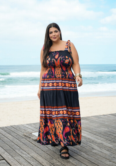 Foto VESTIDO FESTA TROPICAL DOCEVIDA