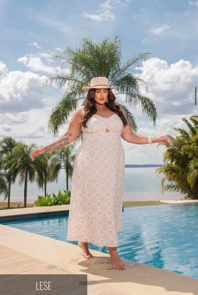Foto VESTIDO MIDI LESE DIVAS VOGA