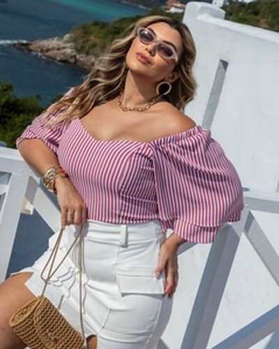 Foto CROPPED LISTRA AIR FLLOW MARIA FRANCIA