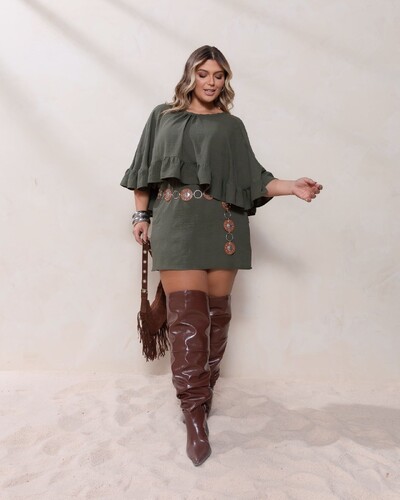 Foto VESTIDO CAPA AIR FLOW MARIA FRANCIA