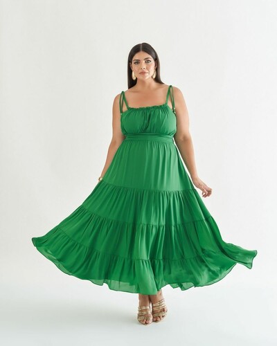 Foto VESTIDO MIDI QUEBELA